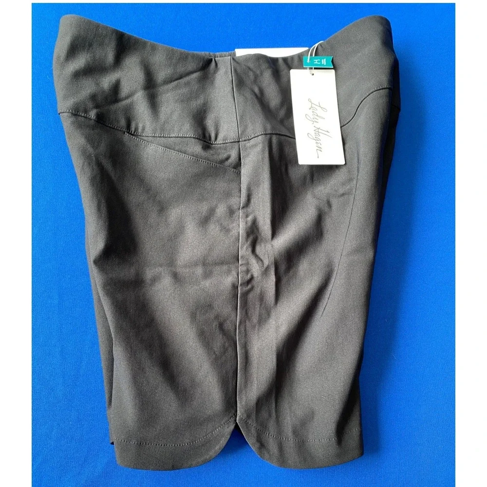 Lady Hagen Womens Tummy Control Golf Short Black 7in Inseam WGH14401 Size Medium
